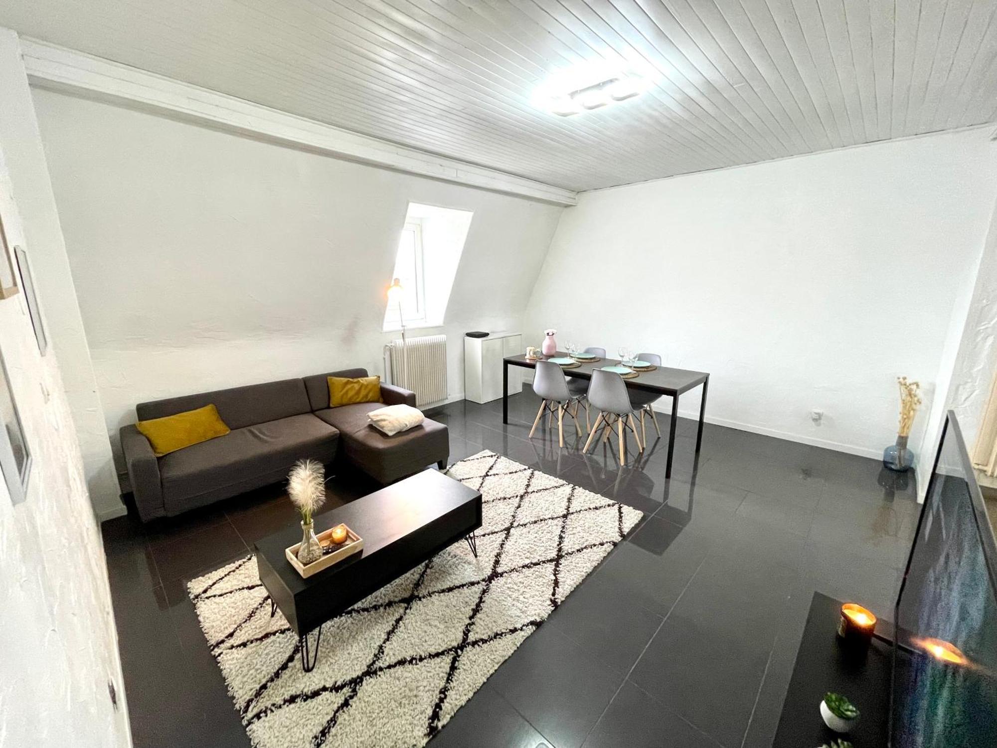 Appartement Duplex 90M2 - 3 Chambres - 뮐루즈 외부 사진